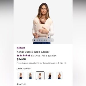 WildBird Aerial Buckle Wrap - Sparrow